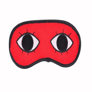 

JYTOP Funny Gintama Travel Sleep Red Eye Mask Comic Visual Cosplay Okita Sougo Prince
