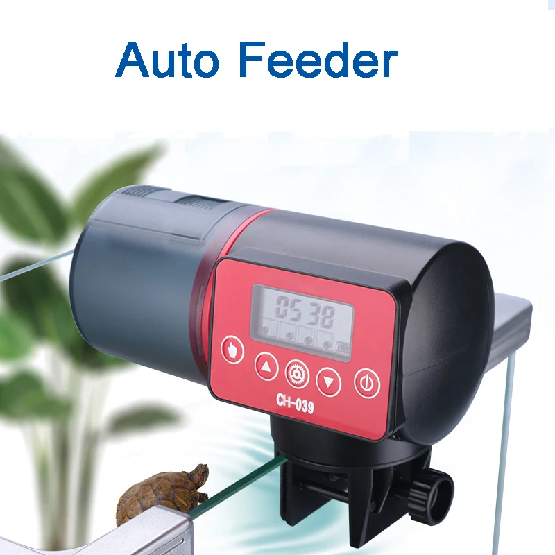 

Electrical Plastic Fish Timer Feeder Auto Fish feeder Home Aquarium Food Feeding Portable Fish Feeder Tools