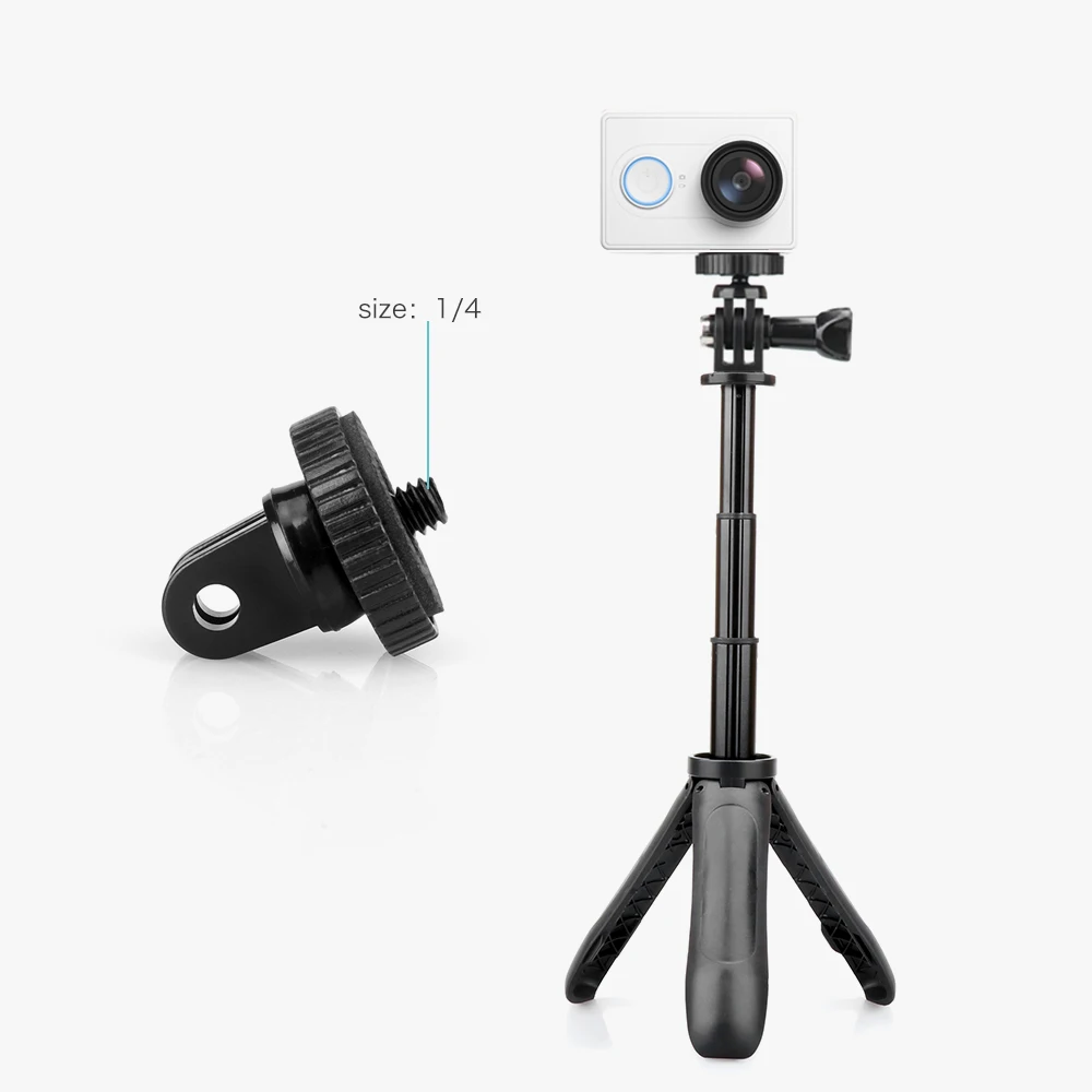 Выдвижная ручка LANBEIKA для Gopro Hero 9 8 7 6 карманный штатив мини селфи палка DJI OSMO Action YI