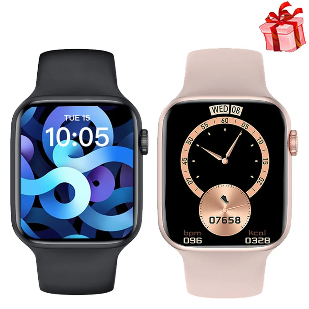 2021 IWO 13 PRO Watch 7 T500 Smart Watch Series 7 DIY Dials Heart Rate BT Call Men Women Sport Smart Watch PK X8MAX HW22 W46 W37 