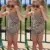 Kids Baby Girl Swimsuit Summer Sling Toddler Infant Leopard Printed Bikini Set One-piece Swimwear Купальник Пляжная Одежда Biquini