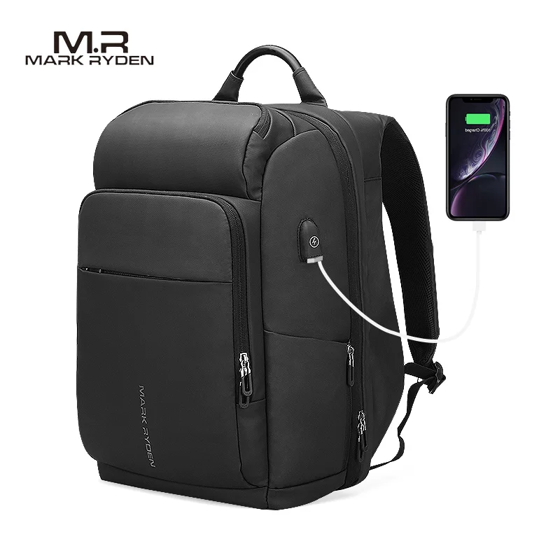 Mark Ryden мужской рюкзак многофункциональный usb зарядка 15,6 дюймов Сумка для ноутбука большая емкость водонепроницаемые дорожные сумки для мужчин