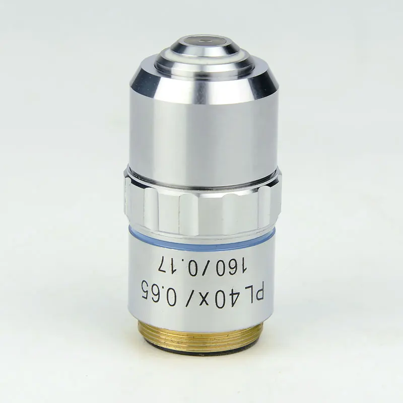 PL40X Совершенно 40X ПЛАН Ахроматический объектив DIN для биологического микроскопа - Цвет: PL40X