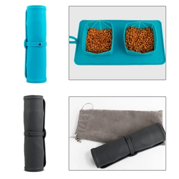 

Pet Outdoor Travel Bowl Portable Foldable Collapsible Pet Cat Dog Food Feeding Dog Water Food Bowl Pet Accessories