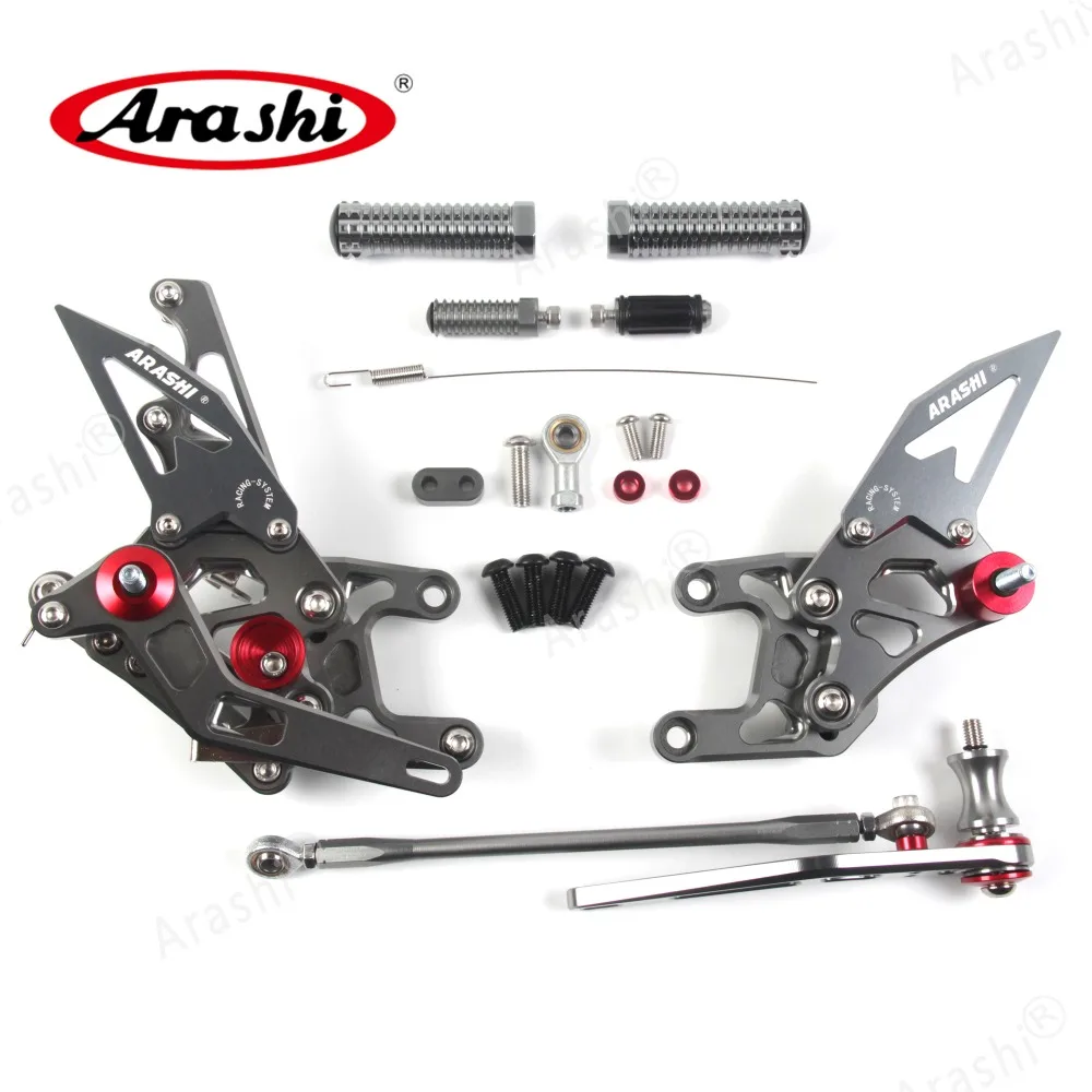 Arashi CNC регулируемая подножка Rider подножки Rearset для HONDA CBR1000RR non-ABS 2012- CBR 1000 RR CBR1000 1000RR