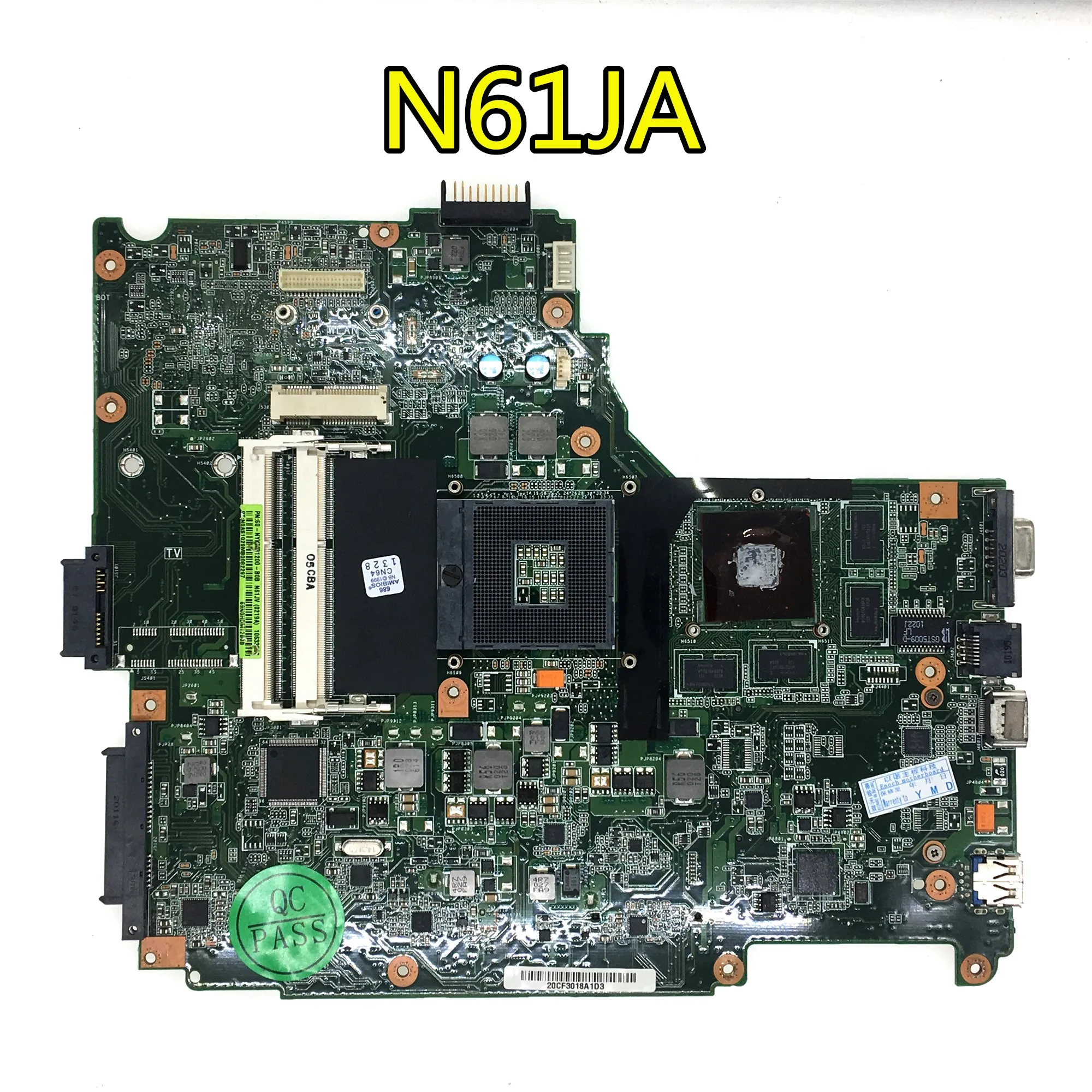 

Send board+N61JQ Motherboard HD5730M REV:2.0 For ASUS N61J N61JA laptop Motherboard N61JQ Mainboard N61JQ Motherboard test OK