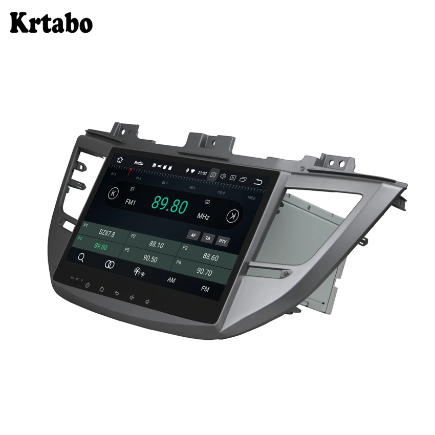 Android 9.0 HD smart car navigation reversing image control large screen one machine recorder For Hyundai IX35/Tucson 2015