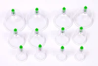 cupping massage health 12pcs Health Care Magnet Therapy Vacuum Cupping Device Body Massage Thickening Medical 1