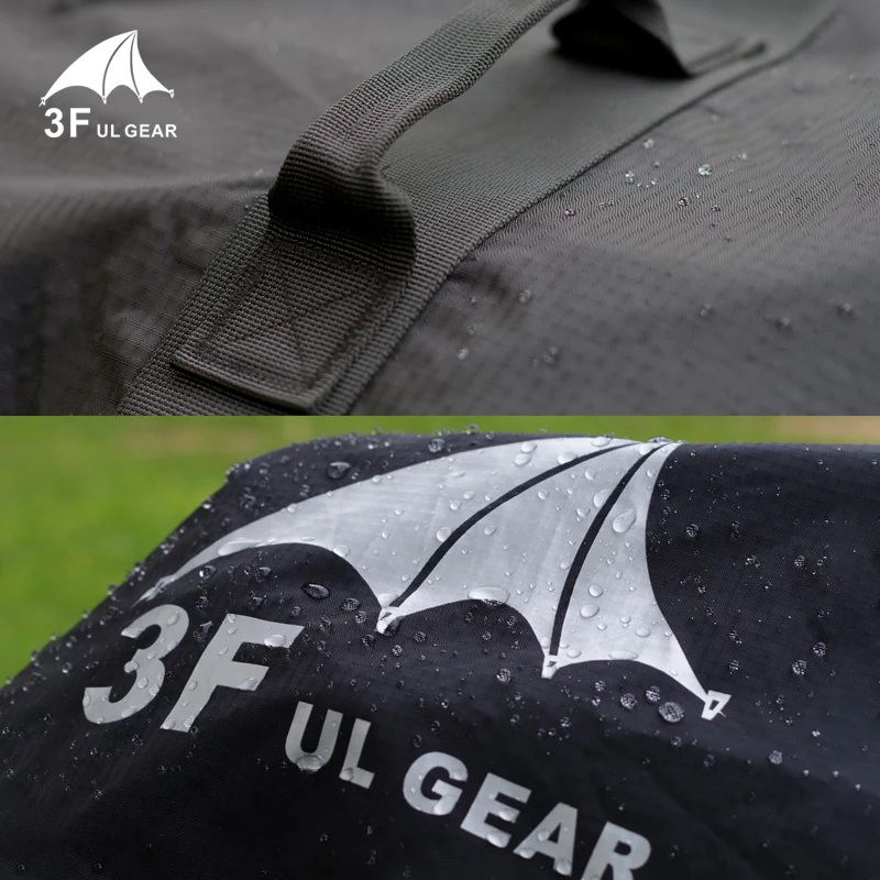3F UL gear открытый 40L/75L водонепроницаемый багаж сумка на плечо рюкзак дождевик пакет пылезащитный чехол для пешего туризма кемпинга