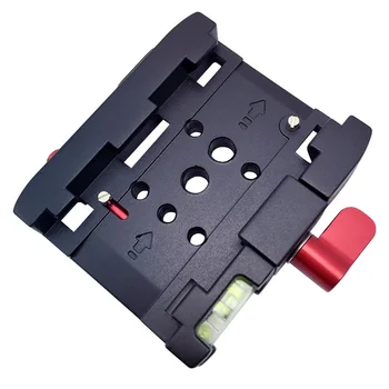 

Sliding Quick Release Plate Universal Portable Camera Clamp Adapter Tripod Head Aluminium Alloy Easy Stabilization For Manfrotto