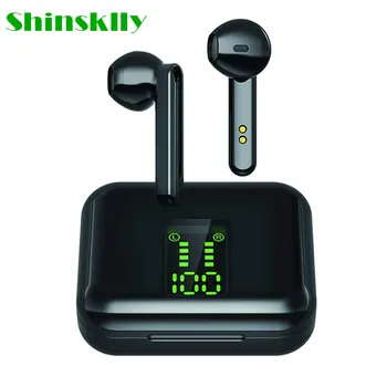 

X15 TWS Bluetooth Headphone Wireless Earphone LED Display Bluetooth 5.0 Sport Headset Earbuds Airbuds with Charging Case