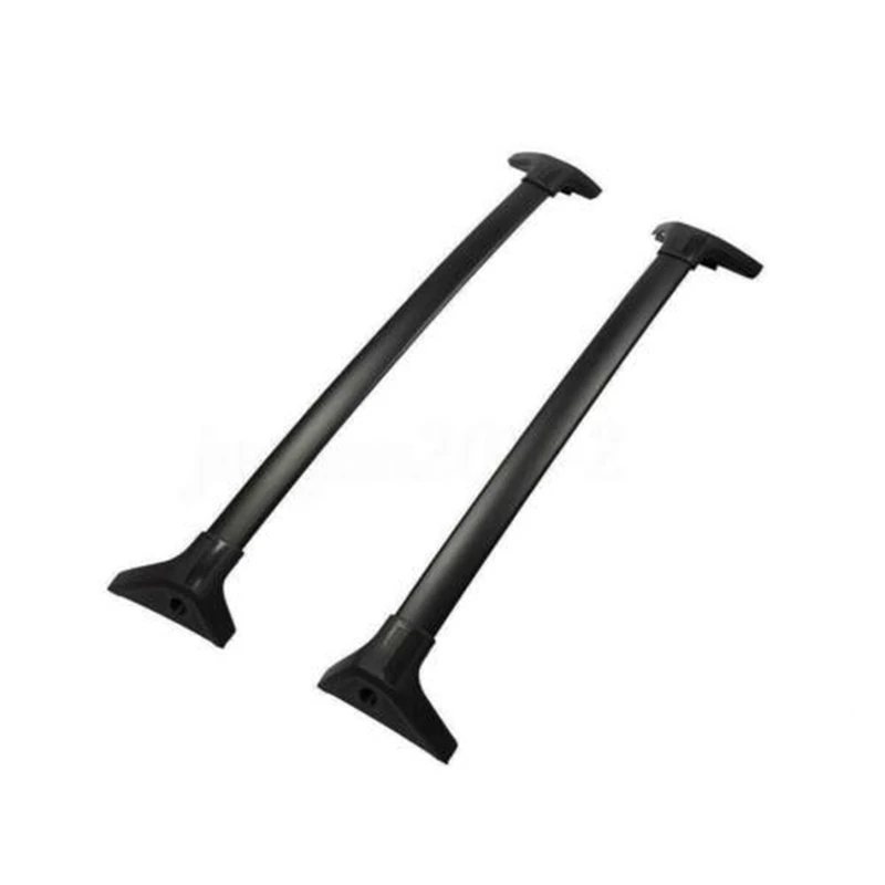 2 Pcs Car Luggage Roof Rack Cross Bar Top Carrier Black For Toyota RAV4 2019-2020 Car Surf Long Roof Rack Bike Storage Travel