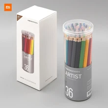 Новинка Xiaomi Mijia Youpin KACO art color 36 цветной карандаш яркие цвета толстый свинцовый сердечник не легко сломать ядро тонкая кисть штрихи