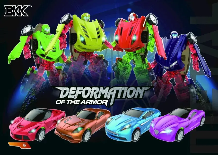 

BKK Super Alloy Blister Card-Children Transformation Alloy Toy Hypervariable Autobots Model Boy Gift
