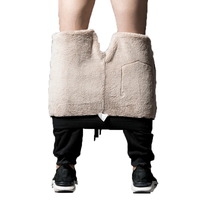 

Men's Bottoms 2020 Men's Sports Casual Pants Cotton Street Plus Velvet Thick Harlan Pants Warm Men's Pants Large Size 8XL