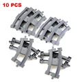 10pcs Curved track