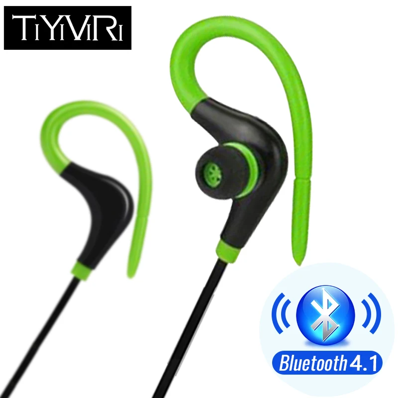 Bluetooth беспроводные наушники TiYiViRi спортивные для бега с микрофоном Iphone Andorid