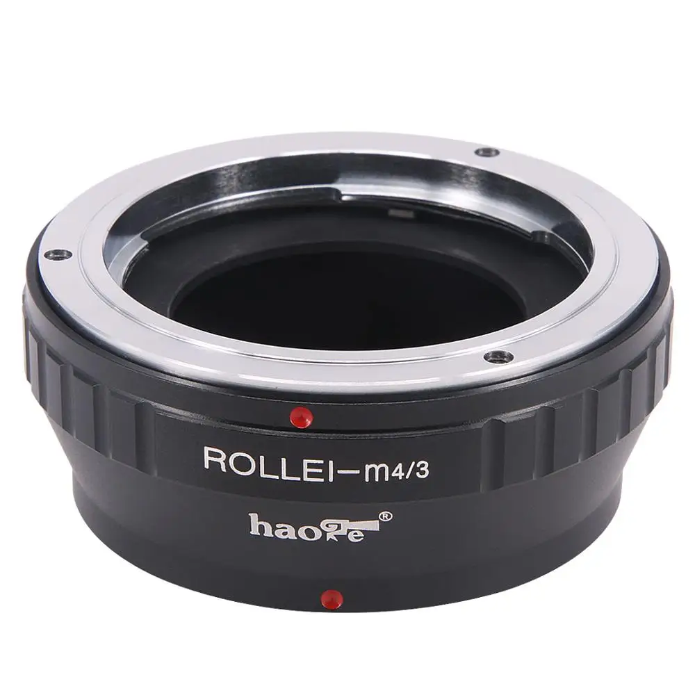 

Haoge Lens Adapter for Rollei 35 SL35 QBM Quick Bayonet Lens to Olympus and Panasonic Micro Four Thirds MFT M4/3 M43 Camera