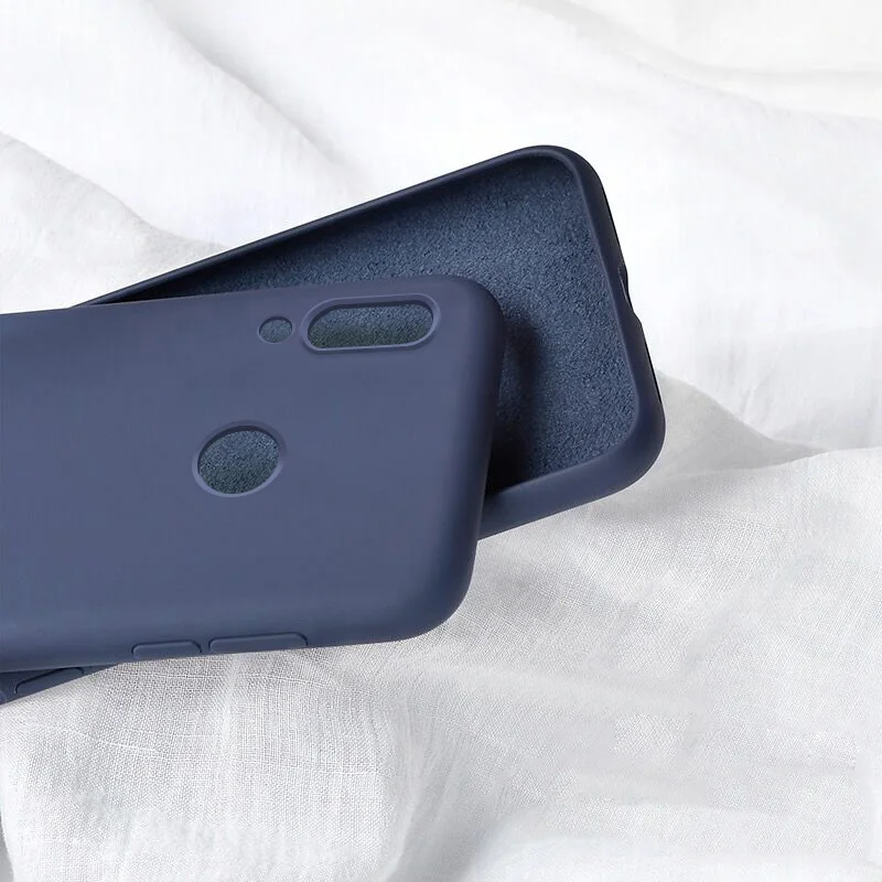 Чехол для huawei P20 Lite, роскошный жидкий бампер, противоударный мягкий силиконовый чехол на заднюю панель для huawei P20 P20Lite P20Pro, чехол для телефона - Цвет: Blue