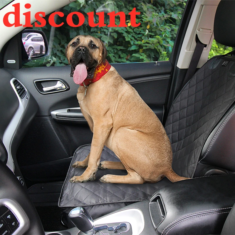 

Waterproof Soft Quilting Non-slip Dog Car Front Seat Cover Front Seat Mat Cushion Protector Pet Accessories