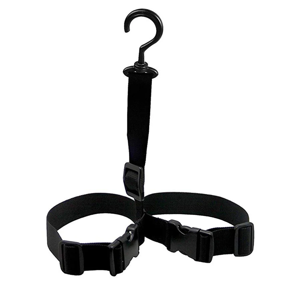 Suspension Flame Retardant Foldable Adjustable Hanging Hanger Nylon Quick Release Drying Rack Storage Shoe Hook Anti Static Home
