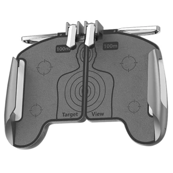 

K18 Phone Game Controller L1R1 Mobile Gamepad Joystick Aim Triggers For Iphone Android Ios Pubg Games
