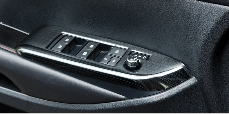 BeingWins автомобильный Стайлинг для Toyota Highlander 15-19 интерьер дверные ручки Крышка отделка наклейки для дверного кармана декоративные авто аксессуары