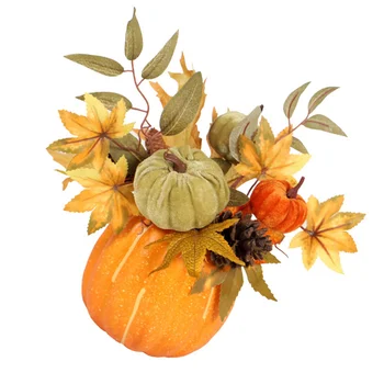 

1pc Decorative Pumpkin Maple Leaf Simulation Photo Props (Assorted Color)