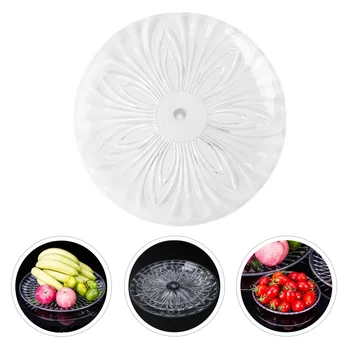 

3PCS Acrylic Fruit Plates Bar Snacks Plates Creative Fruit Trays Dried Fruit Plates for Store Bar KTV Home