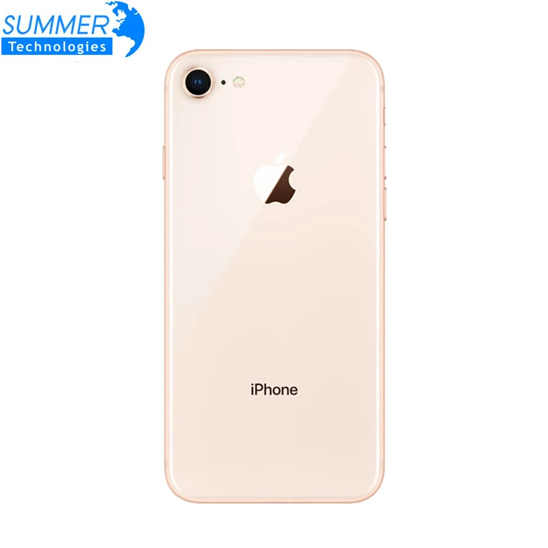 Original Unlocked Apple iPhone 8 ROM 256GB iOS Fingerprint Touch ID Used Phones LTE 4G 12.0MP Hexa Core Waterproof Smartphones best cell phone for a teenager iPhones