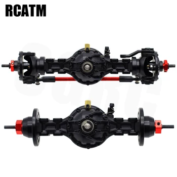 

CNC Metal Alloy Front Rear Medium Differential Axle Built-in Gear For 1/14 Tamiya RC Truck SCANIA R470 R620 FH12 ACTROS