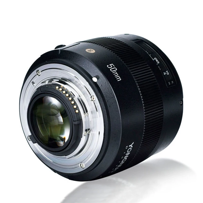 YONGNUO YN50mm F1.4 стандартный основной объектив для Nikon D3400 D5300 D7200 D750 D5600 D3200 50 мм F1.4N большая апертура AF/MF объектив камеры
