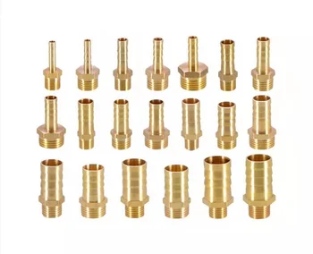 

4mm 6mm 8mm 10mm 12mm 14mm 16mm 19mm 20mm 25mm Hose Barb x 1/8" 1/4" 3/8" 1/2" 3/4" 1" Male BSP Brass Pipe Fitting Connector