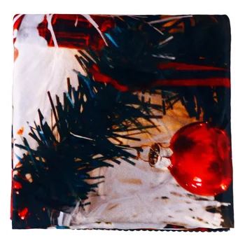 

1pc Christmas Tablecloth Decorative Smart Attractive Cute Durable Table Mat for Tea Table