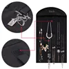 Double Sided Hanging Jewelry Organizer Holder 32 Pockets 18 Loops for Bracelet Earring Ring Necklace Accessories Storage ► Photo 3/6