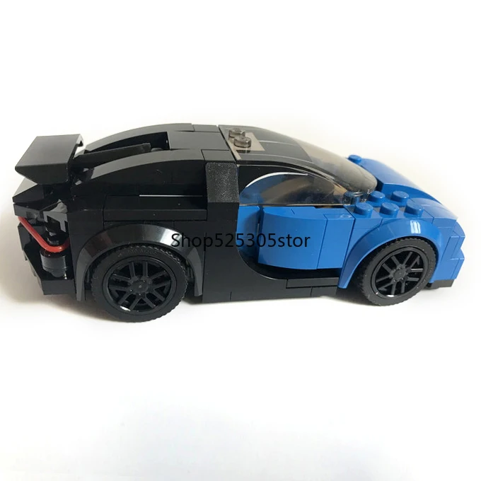 28002 Super Racer Series Blue Racing Aston Martin Car Building Blocks Bricks Model Bricks Compatible Speed 75878