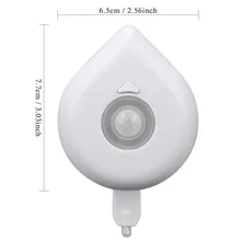 Integrity Ningbo 16 цветов подвесной каплевидный туалетный светильник светодиодный сенсорный светильник для туалета ночной Светильник для туалета