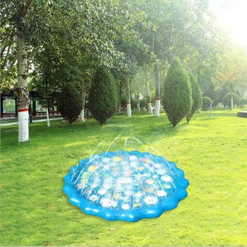 

Summer Outdoor Spray Water Cushion PVC Inflatable Spray Water Toys for Children Play Water Mat Games Beach Lawn Sprinkler Pads
