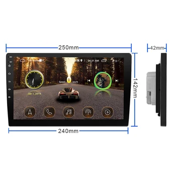 

2 Din 9 Inch Android 8.1 Universal Car Radio Double Din Stereo Gps Navigation