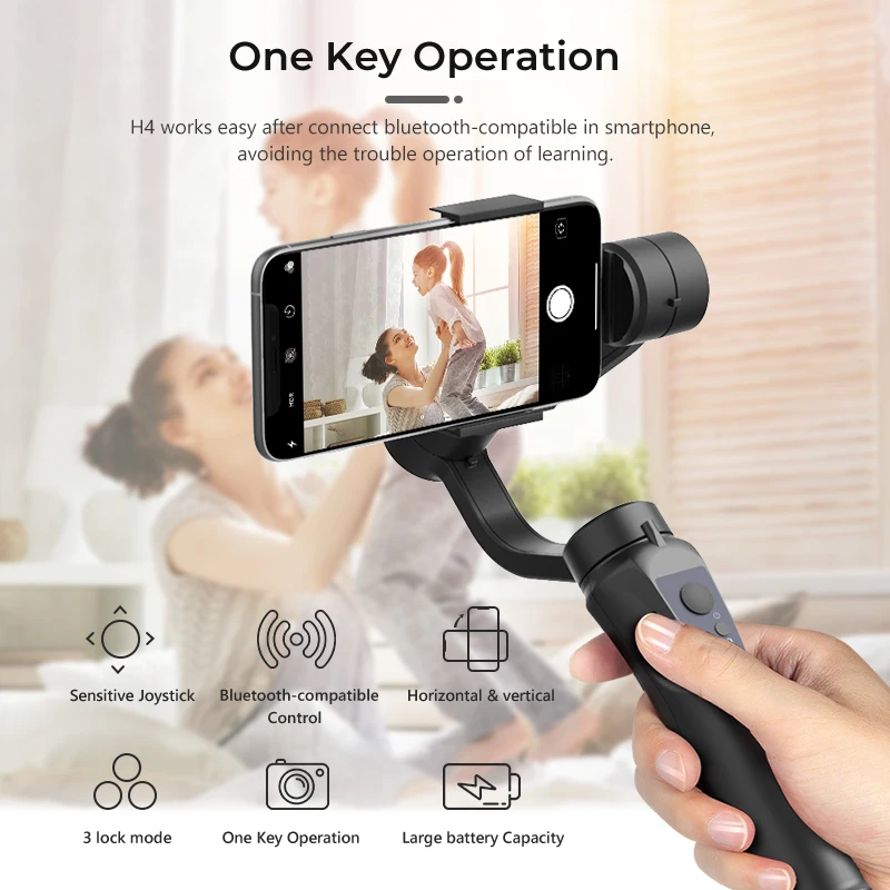 3-osiowy Gimbal ręczny stabilizator smartfonu telefonu komórkowego do kamera akcji telefon nagrywania wideo 3 3-osiowy Gimbal ręczny stabilizator smartfonu telefonu komórkowego do kamera akcji telefon nagrywania wideo 3