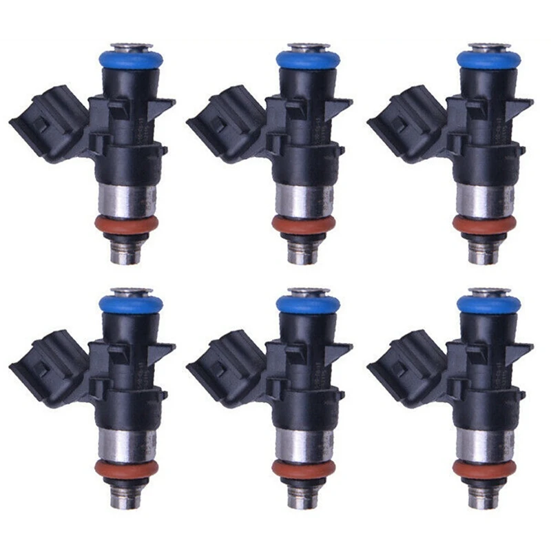 6x Fuel Injector 0280158233 for Chrysler Dodge Avenger Jeep Grand Cherokee 3.6L 