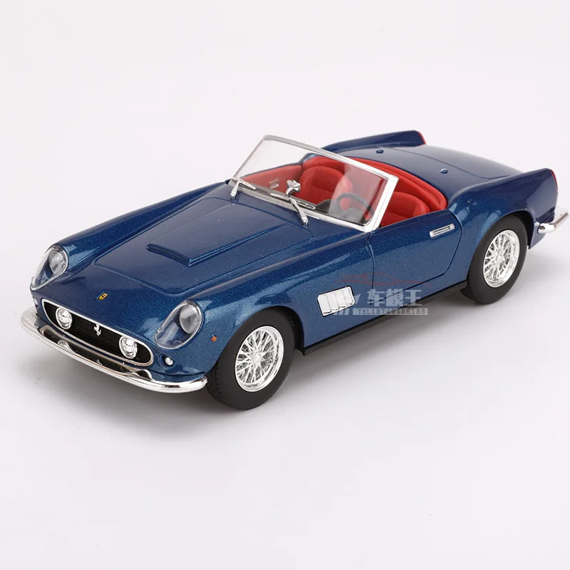 

Ferrari 250gt Convertible Sports Car 1/24 Alloy Diecast Model Cars Static Simulation Miniature Metal Mini Car Collection Toy