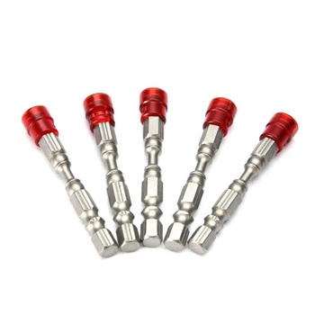 

5pcs Screwdriver Non-slip Hex Single Security Magnetic Head Repairing Tool Bits