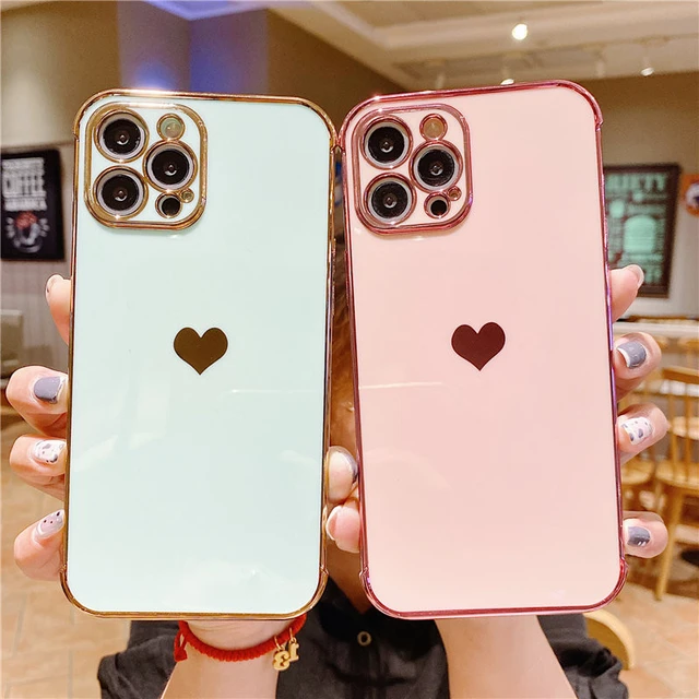 DISNEY-Coque Arrière Souple à Paillettes de Luxe pour Femme, iPhone 13 12  Mini 11 Pro Max X Poly XS 7 8 Plus - AliExpress