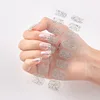 Autocollants d'ongles 0f de styliste, trois sortes, enveloppes, bricolage, couverture complète ► Photo 3/6