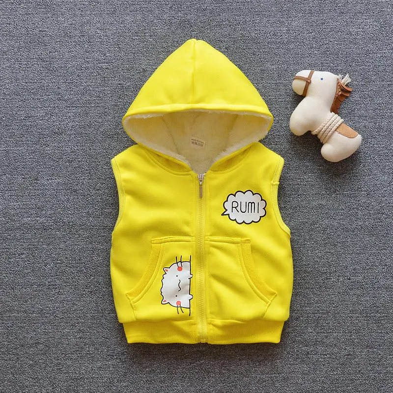 WEPBEL/теплое пальто для маленьких мальчиков и девочек флисовая куртка для маленьких девочек зимняя детская утепленная верхняя одежда - Color: 9