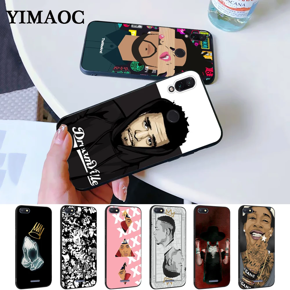 

Rapper Music Records Colorful Famous Silicone Case for Redmi 4A 4X 5 Plus 5A 6 Pro 6A 7 7A K20 S2 Go