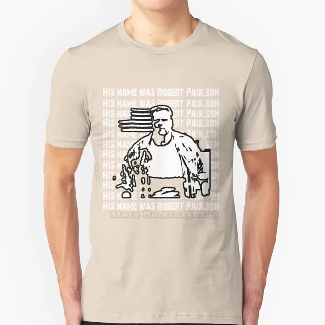 His Name Was Robert Paulson New Summer Lovely Design Hip Hop T Shirt Tops His Name Was Robert Paulson Fight Club Meatloaf T Shirts Aliexpress