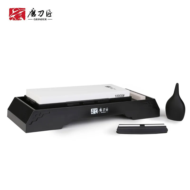 

GRINDER 10000 Mesh Large Single Side Sharpening stone Sharpener Knife Whetstone razor hone Grindstone Set Kit For Kitchen h5