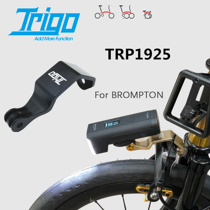 TRIGO TRP1925 Bicycle Front Light Holder Gopro Mount For Brompton